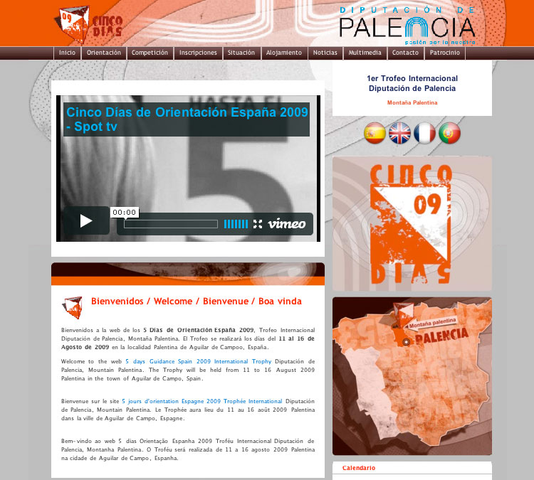 Diseño web multilingue en Castilla y León