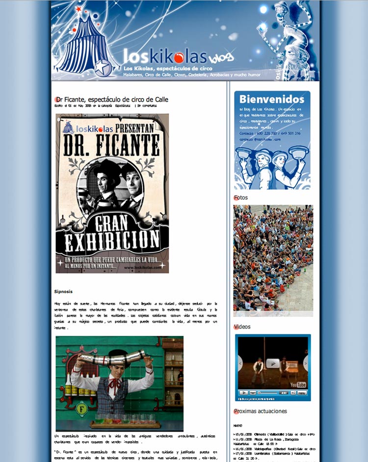 Diseño web en Burgos – blog de los kikolas