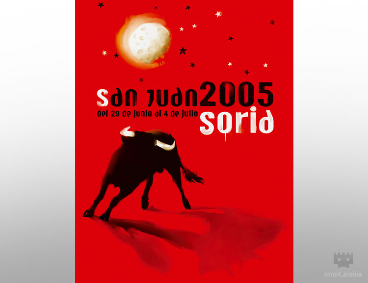 Diseño Gráfico e ilustración, cartel San Juan Soria