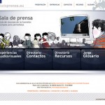 Diseño web + Ilustración = SaladePrensa.eu