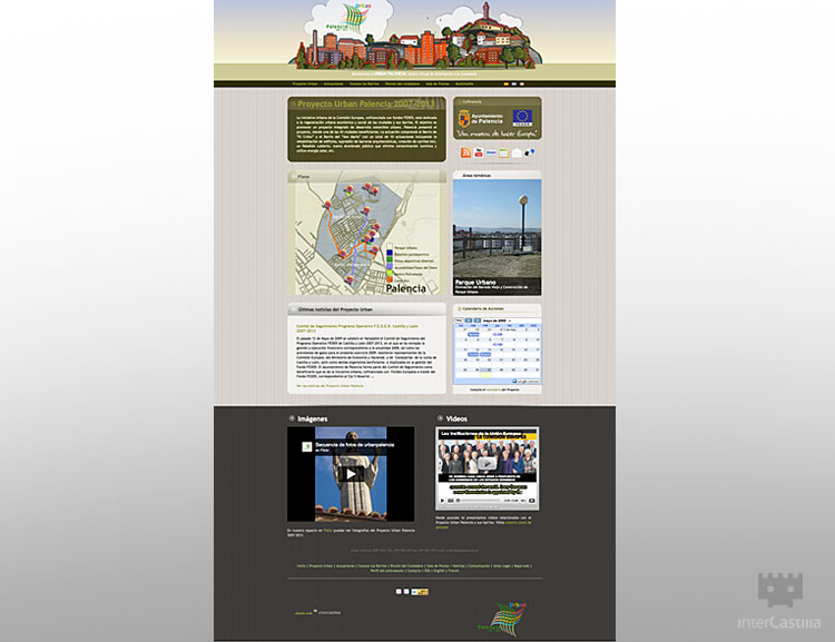 Diseño de páginas web – Proyecto Urban Palencia