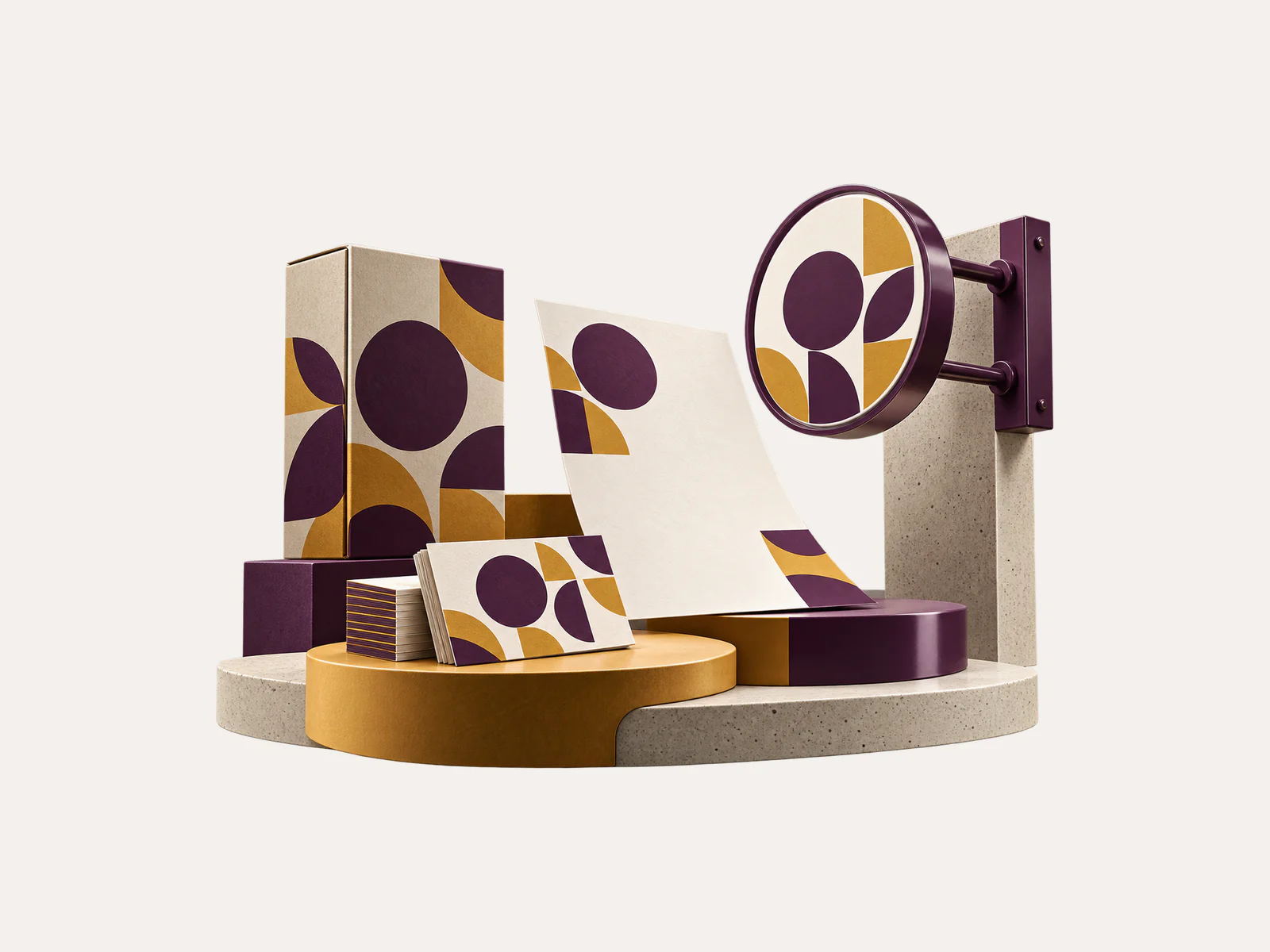 Diseño de imagen corporativa: identidad visual aplicada a tarjetas, papelería, envases y señalización