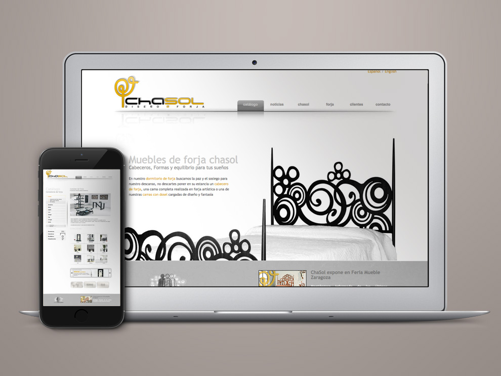Empresa diseño forja web Valladolid