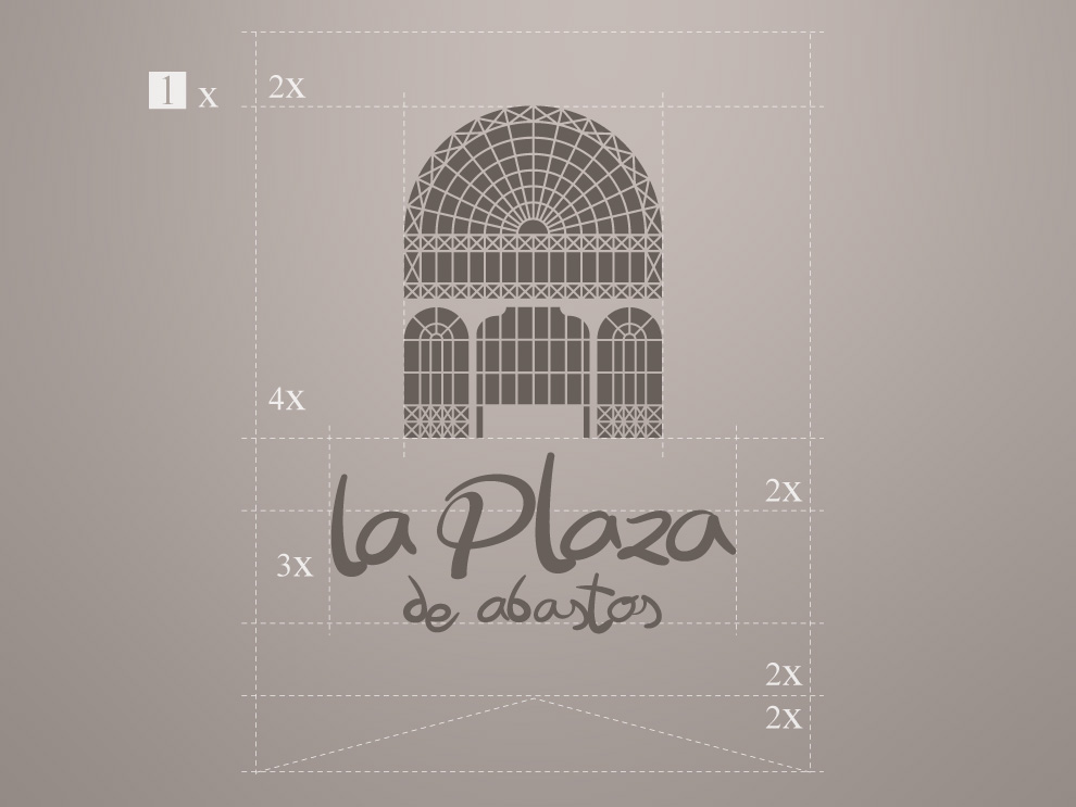 Diseño logotipo Plaza de Abastos de Palencia