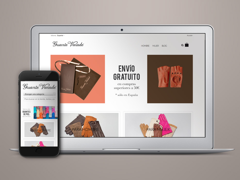 Diseño tienda online Madrid